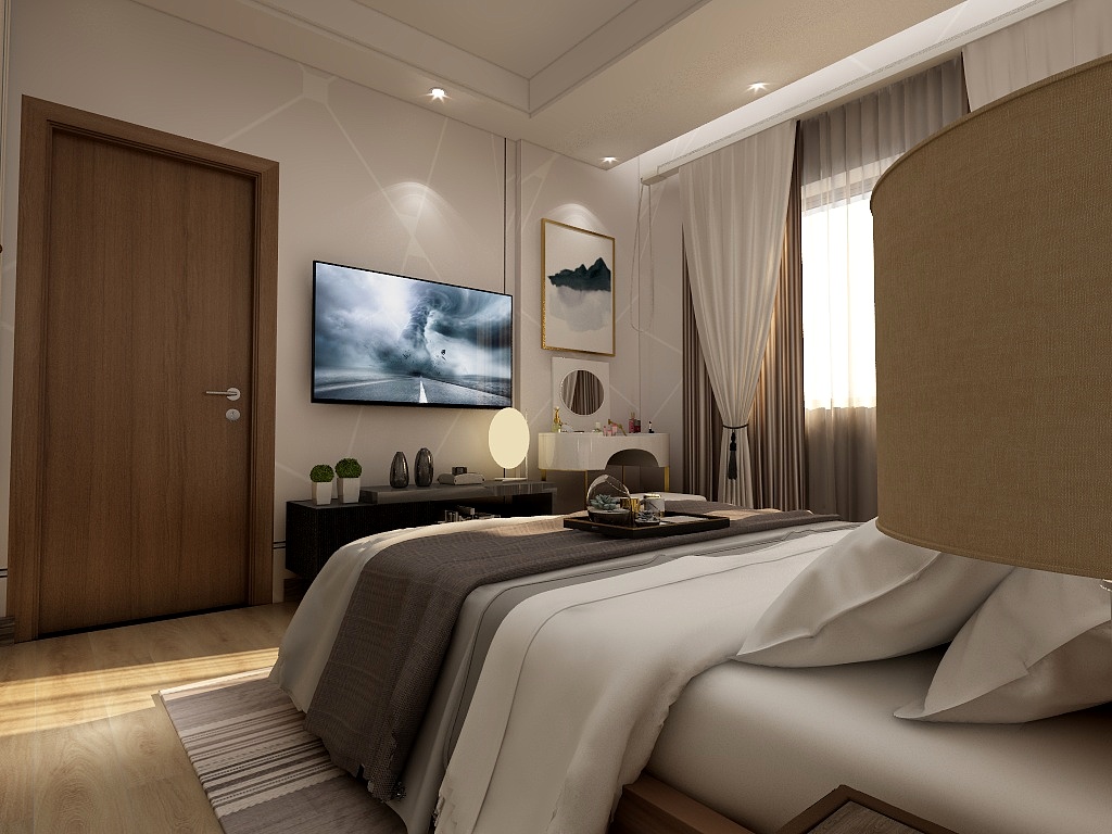 凡舍装饰丨梅文通-新世界云逸建模专用-装修设计方案