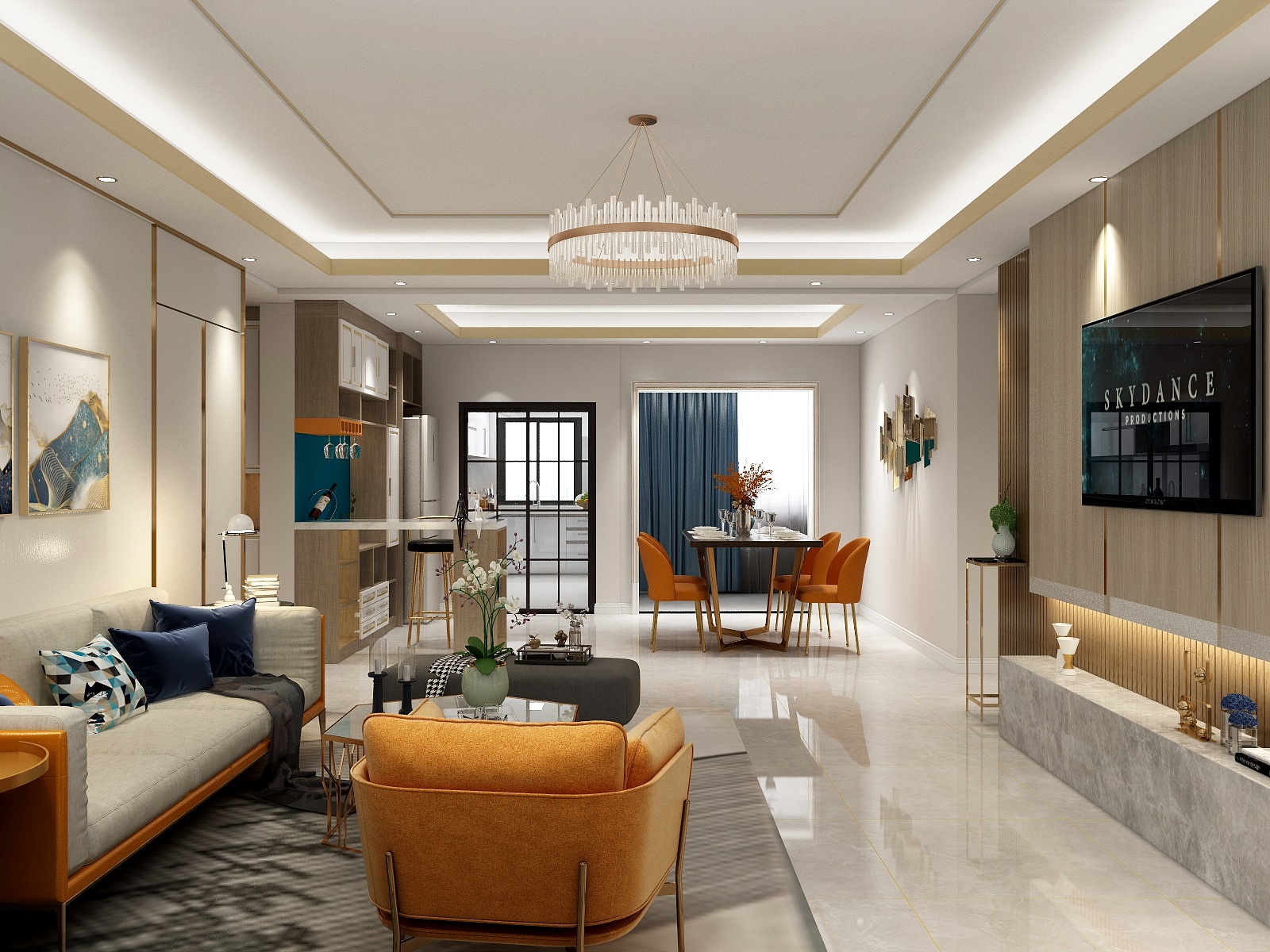 王壹贰叁-景苑-装修设计方案