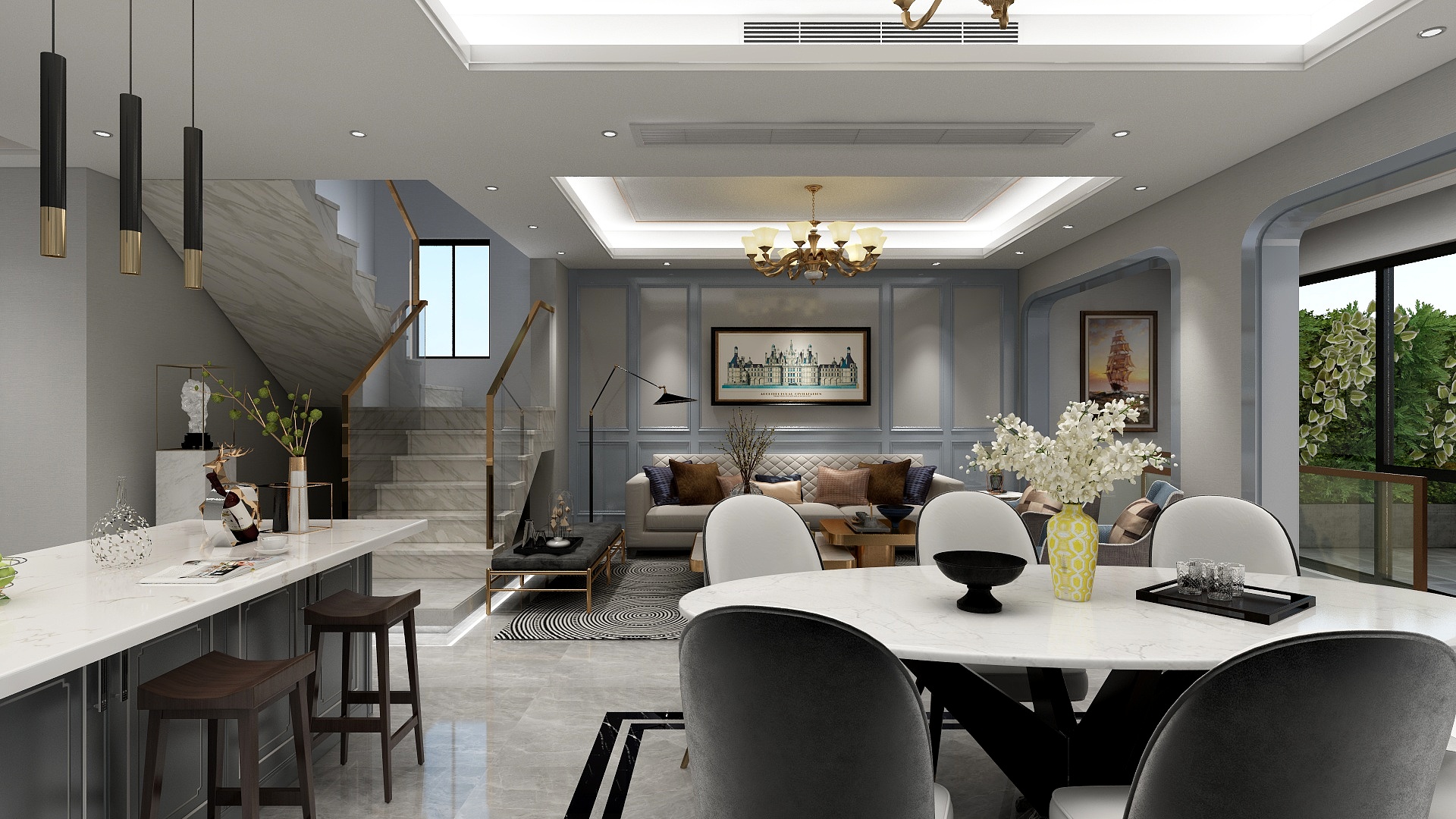 姚强-颐和翡翠府-装修设计方案