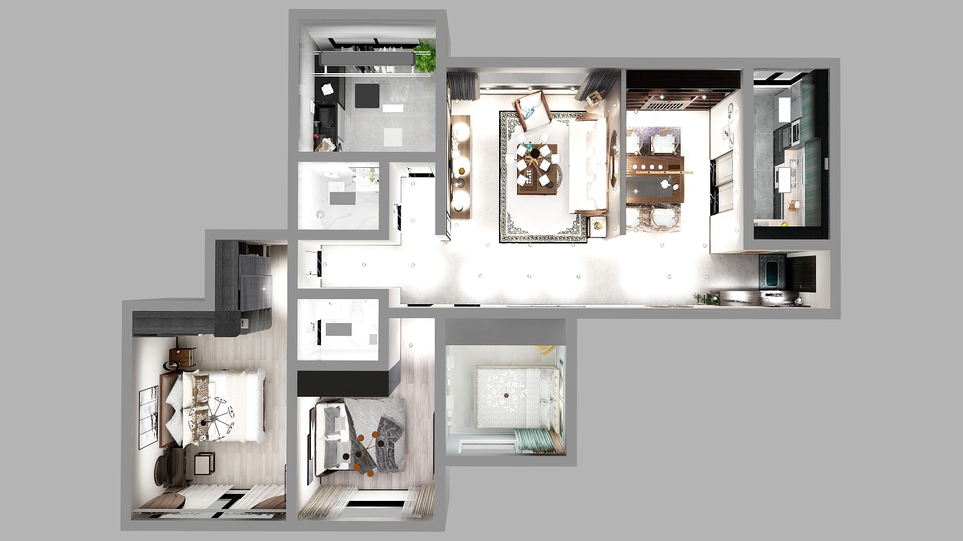 眉山百洁装饰工程有限公司-君君-装修设计方案