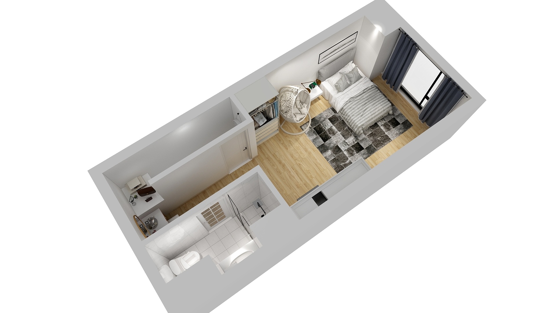 小周的设计-合景天峻40方-装修设计方案