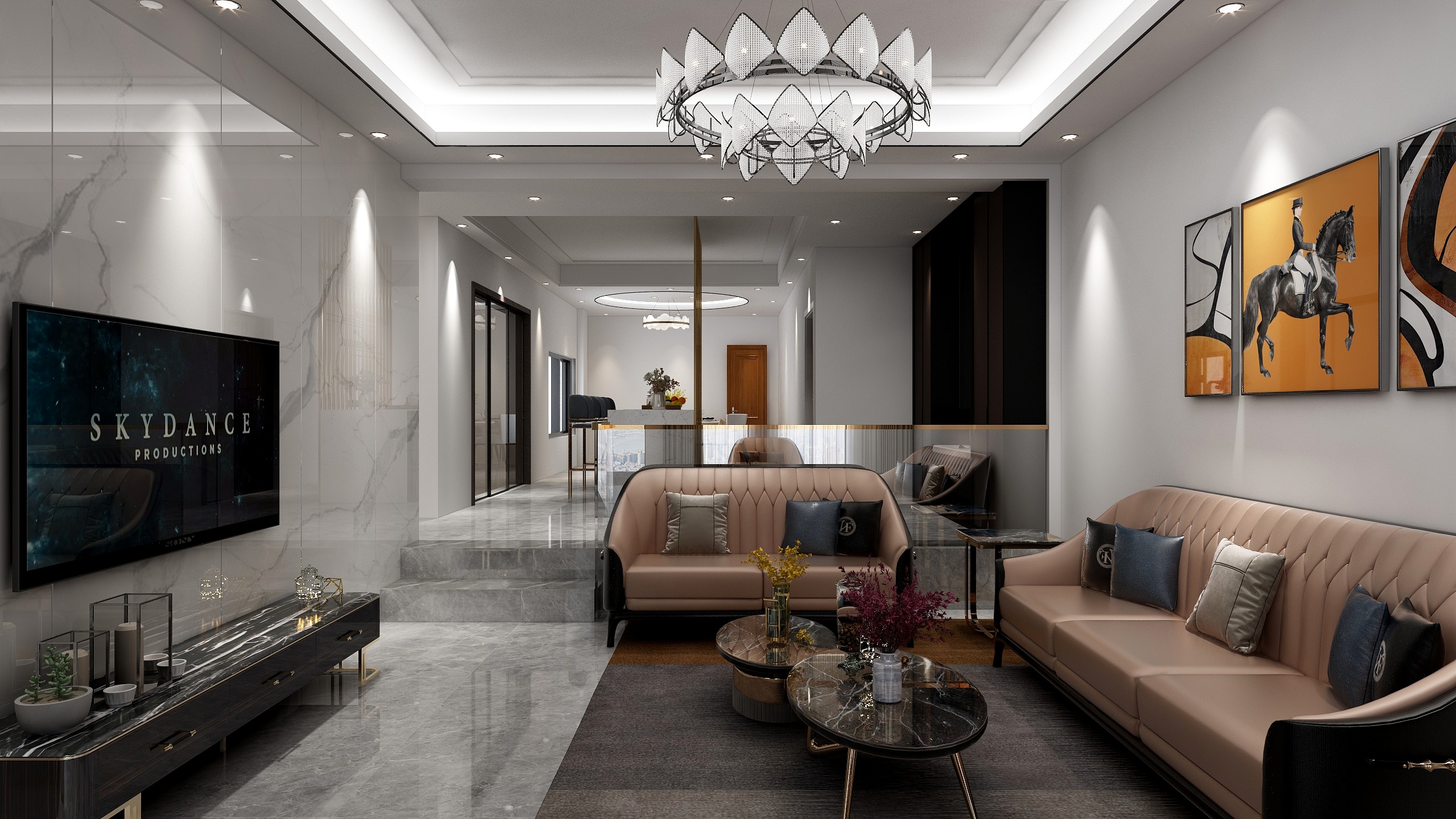 王刚-龙城一号 謝姐-装修设计方案