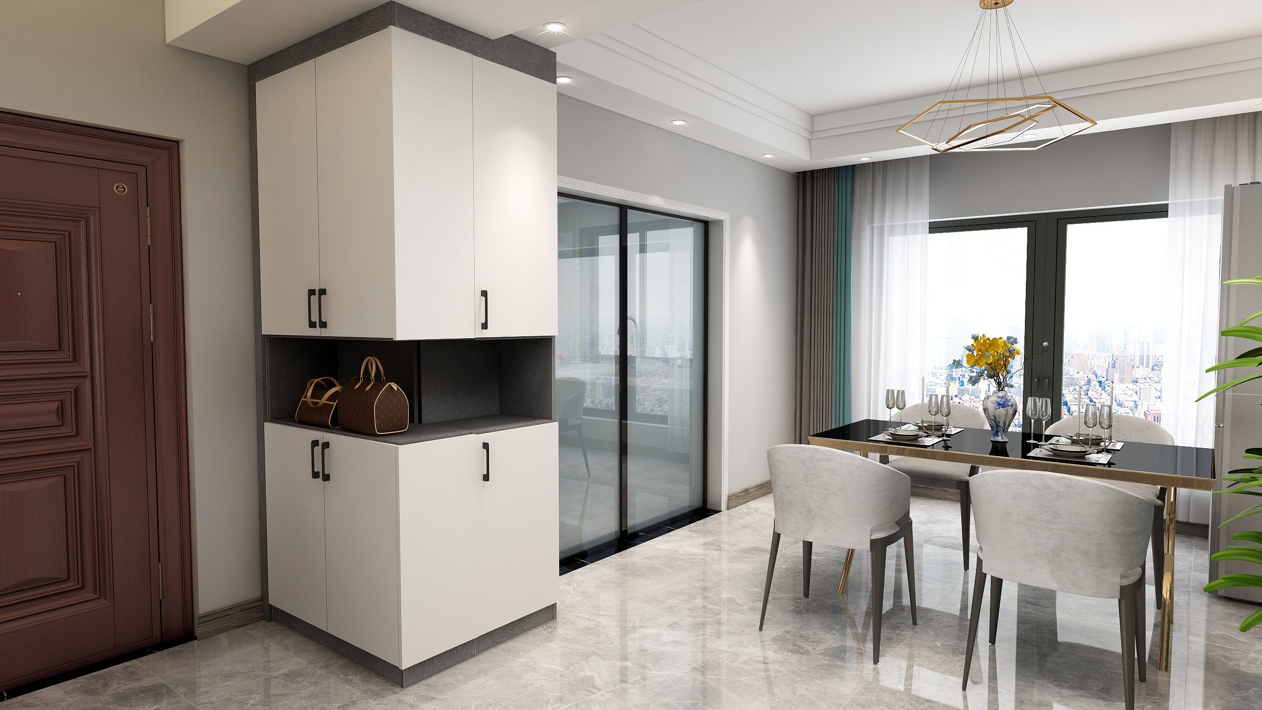 尚意空间设计1-公元大观10#-1-301（百优名品）-装修设计方案