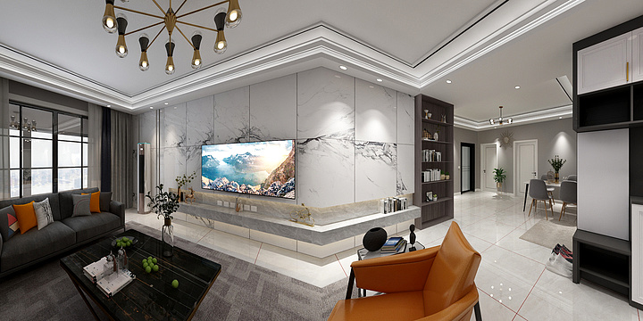 邢台润榕建筑工程有限公司-岭南2-1-502-装修设计方案