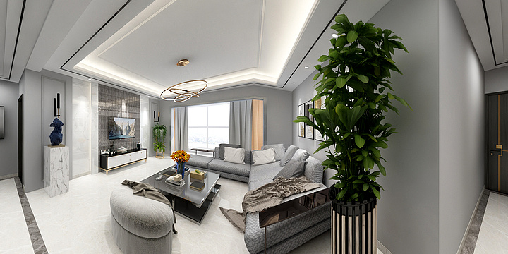 室内设计飞哥-绿洲康园1号院9-1001-装修设计方案