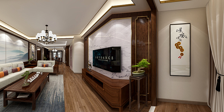 东方弘叶112-清水，御秀嘉园-装修设计方案