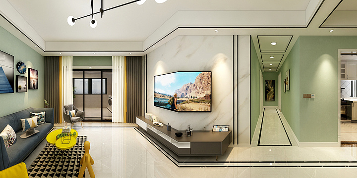 视觉感官-南湖郡-装修设计方案