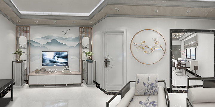 宝树家装饰-客户户型图-装修设计方案