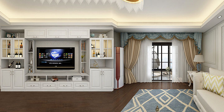 方田田-绿地城157平-卡帝斯全案设计-装修设计方案