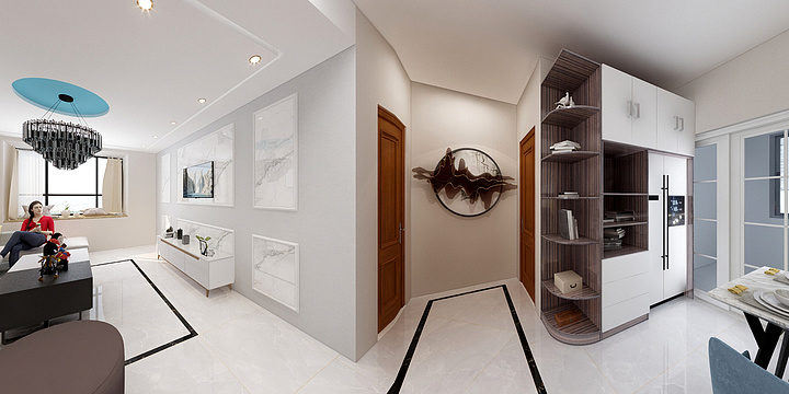 杨志强-香溪名门_3-2-1003-装修设计方案