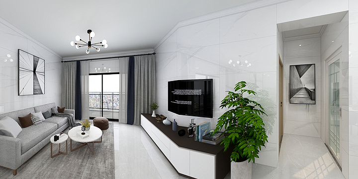 初久愿-世茂摩天城-装修设计方案