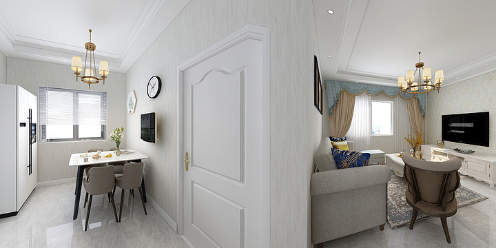 信康装饰-明珠花苑19-1-1901-装修设计方案