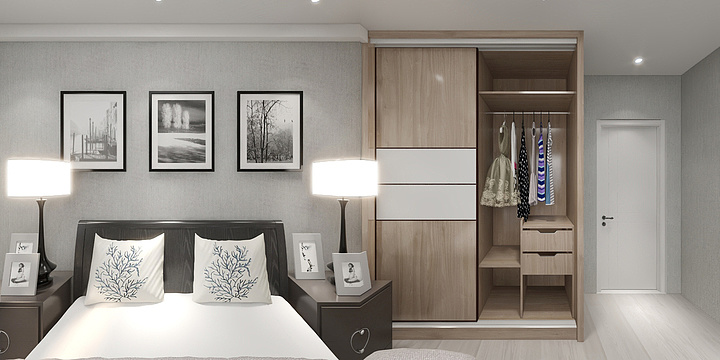 李小鱼设计工作室-五里墩还建房901-装修设计方案