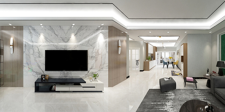 新疆亿尚空间-万国名筑-装修设计方案