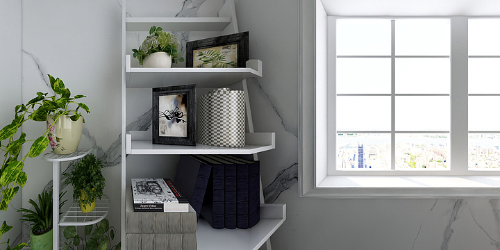 设计王淇-瑞和园89.50㎡B户型3室2厅1卫-装修设计方案