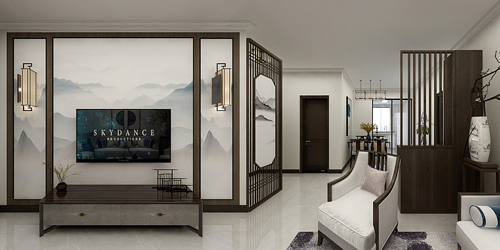 Jamesk-叶景华庭王先生雅居-装修设计方案