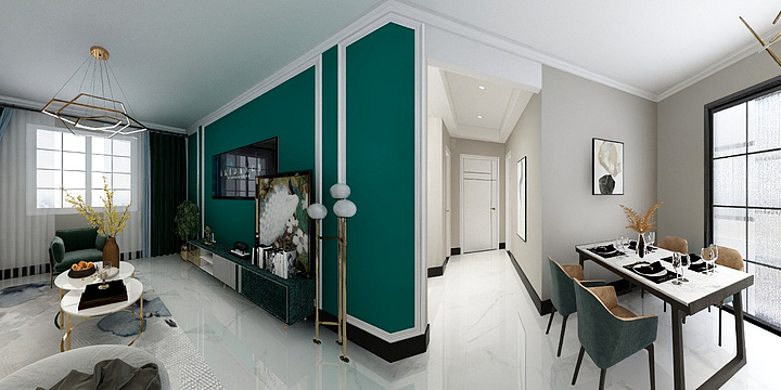 清风高婧-华清幸福里-装修设计方案