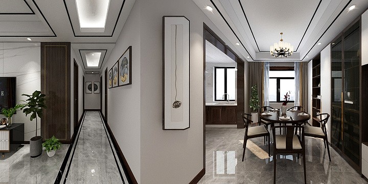 室内设计2024-金悦华府3-1-603-装修设计方案