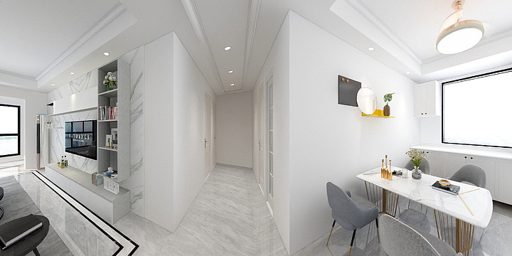 全案设计师娟子-联发时代天境3-1601-装修设计方案