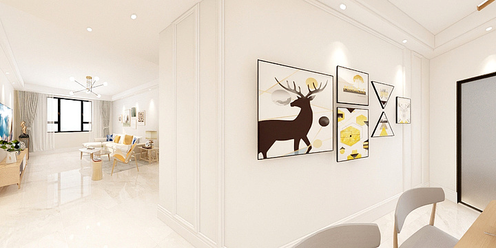 进宝彪-十里家园3D-装修设计方案