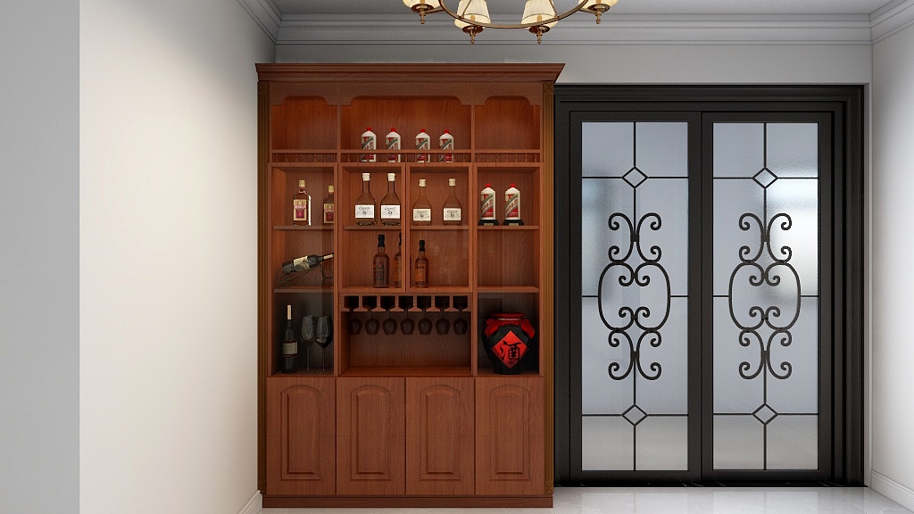 壹家木作全屋定制-w-酒柜-装修设计方案