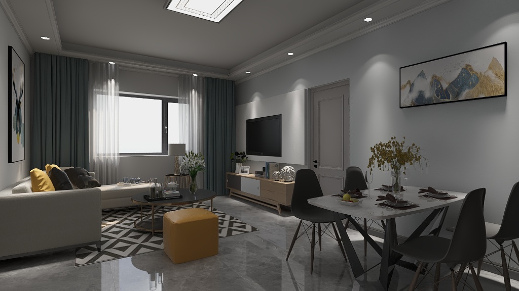 一品旭姐-金都花园301-装修设计方案