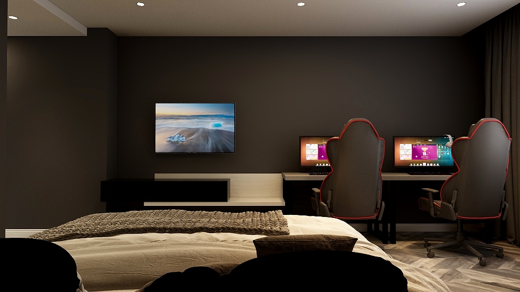 穿校服的王叔叔-单人房风格1-装修设计方案