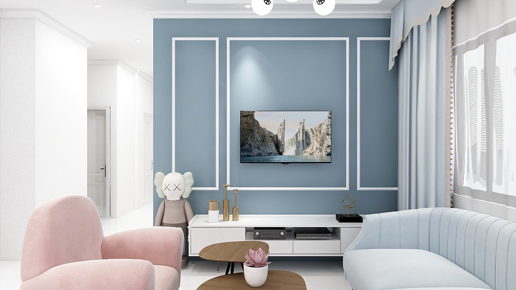 港岛妹妹ddi-碧桂园生态城-装修设计方案