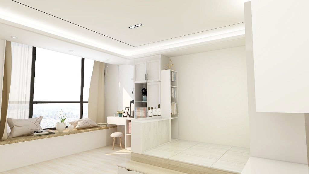 傅拾壹-现代—卧室-装修设计方案