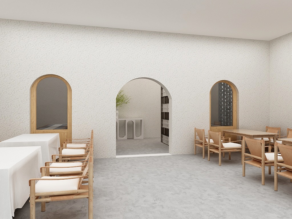 华宁创艺空间设计-咸阳029不盐餐厅-装修设计方案