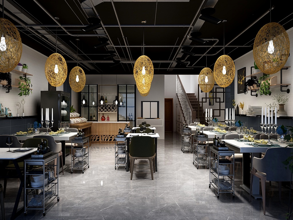 138****5373XU-2020-5-11烧烤店（一楼）-装修设计方案