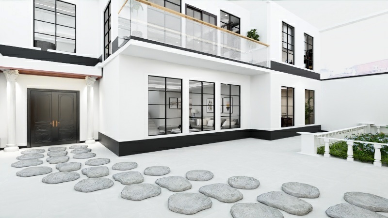 叶子MCgF-二楼户型图-装修设计方案