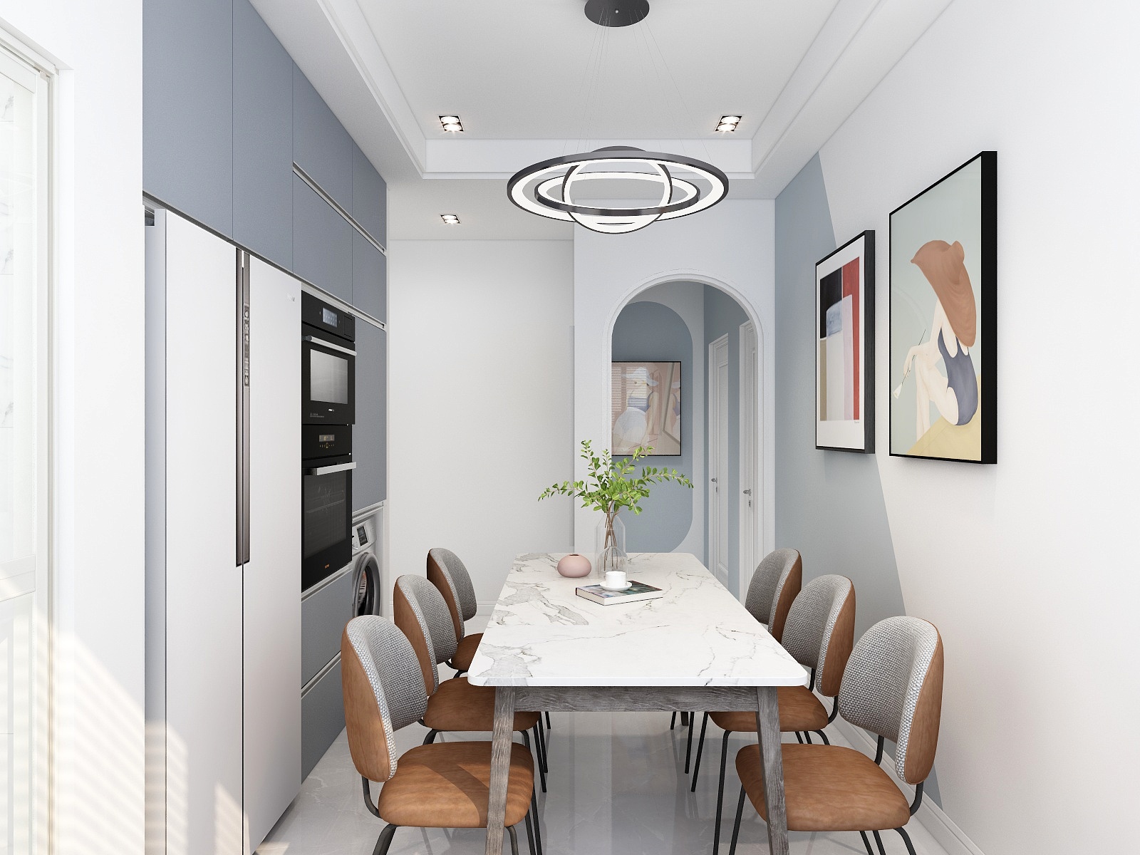 锦尚集品-Blue·简约风装修效果图