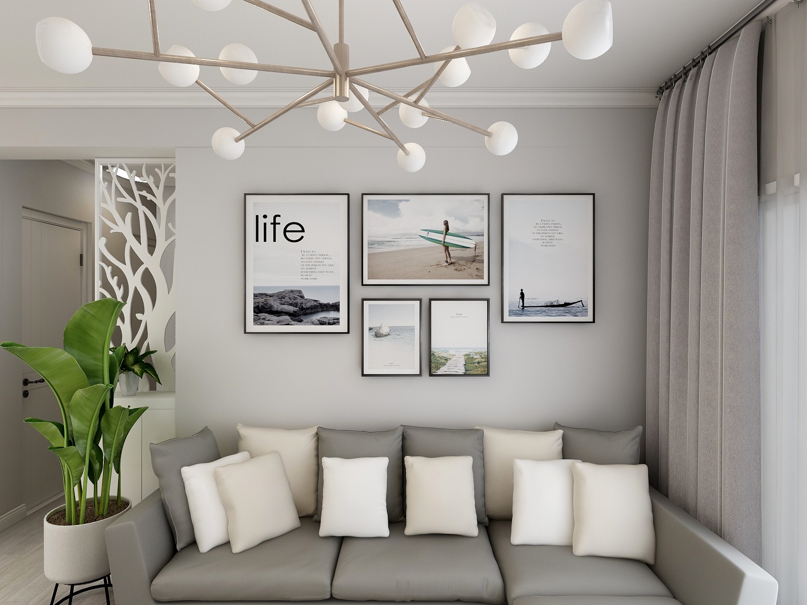 滕小小-90㎡现代风-装修设计方案