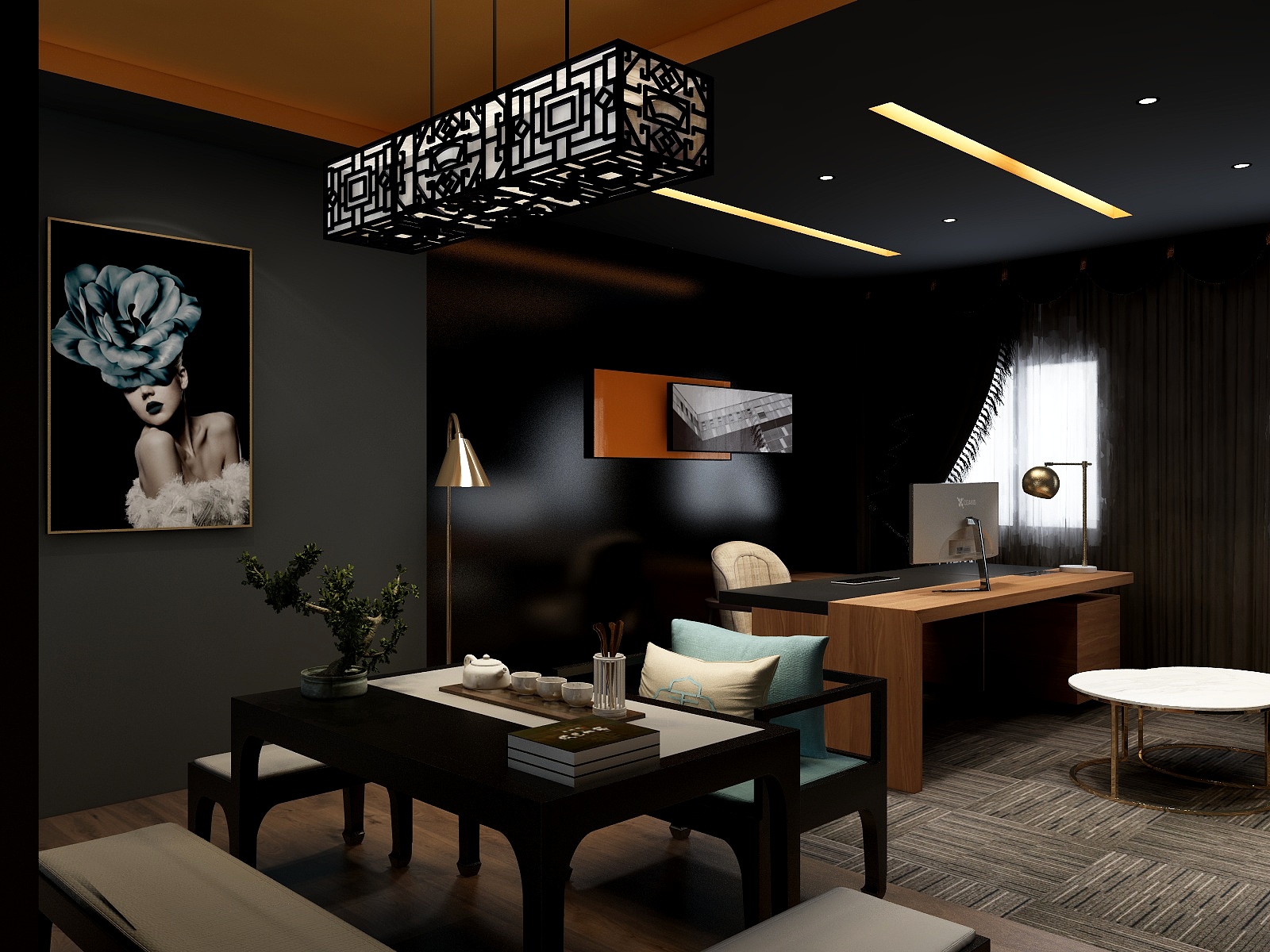 设计师消魂28号-黑石工作室-装修设计方案