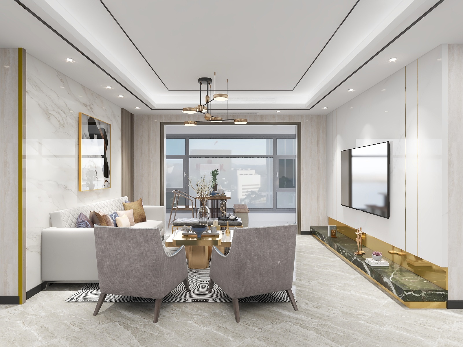 捌零装饰设计-新天地荣华府5-2-1605-副本-装修设计方案