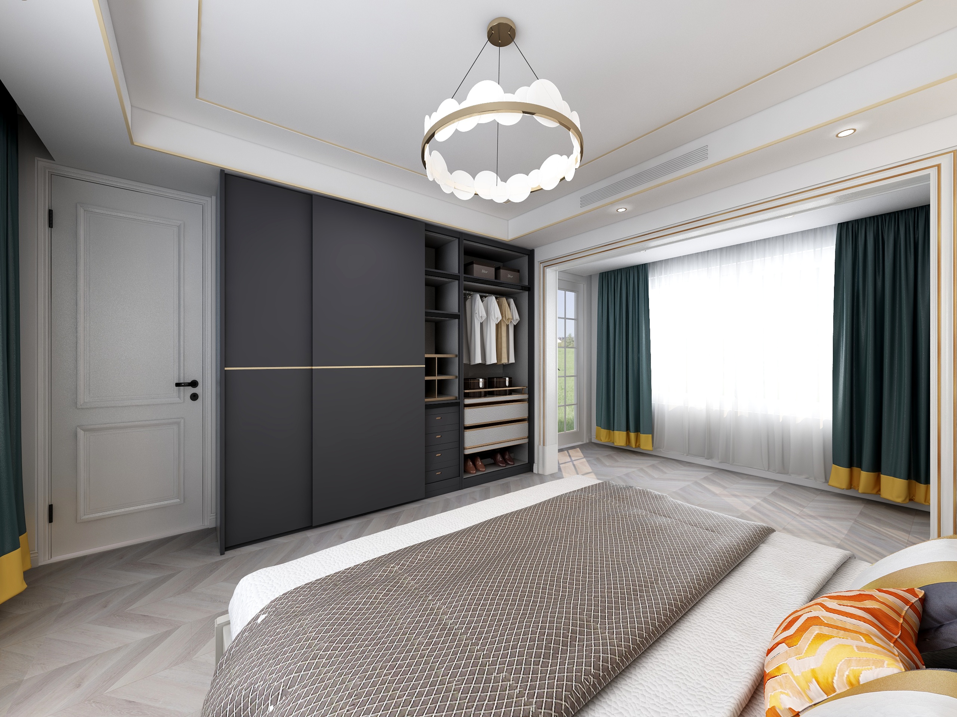 小小北设计-别墅卧室-装修设计方案