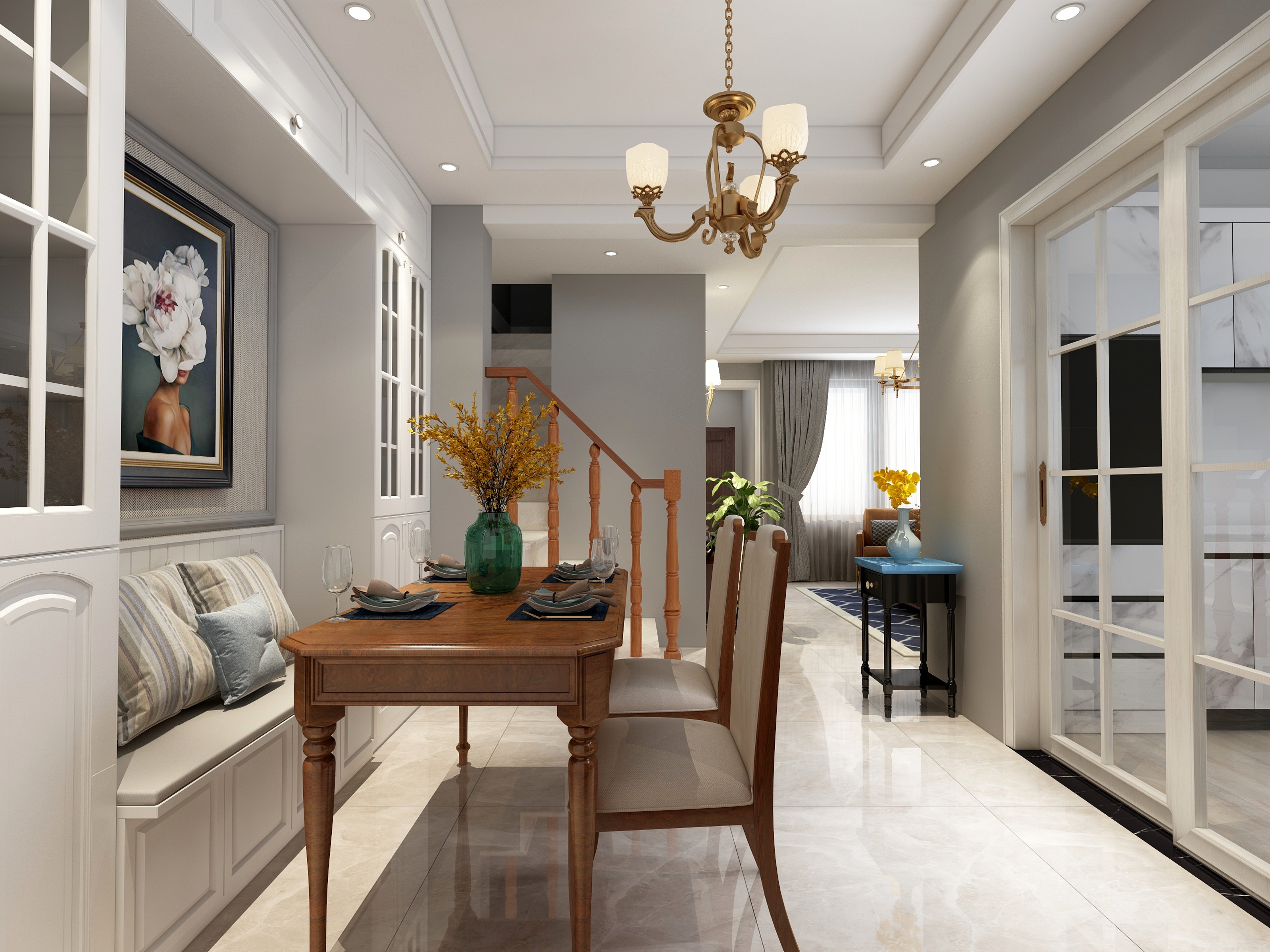 乐辰环境艺术公社-简化蔚蓝创新天地-郭女士-装修设计方案