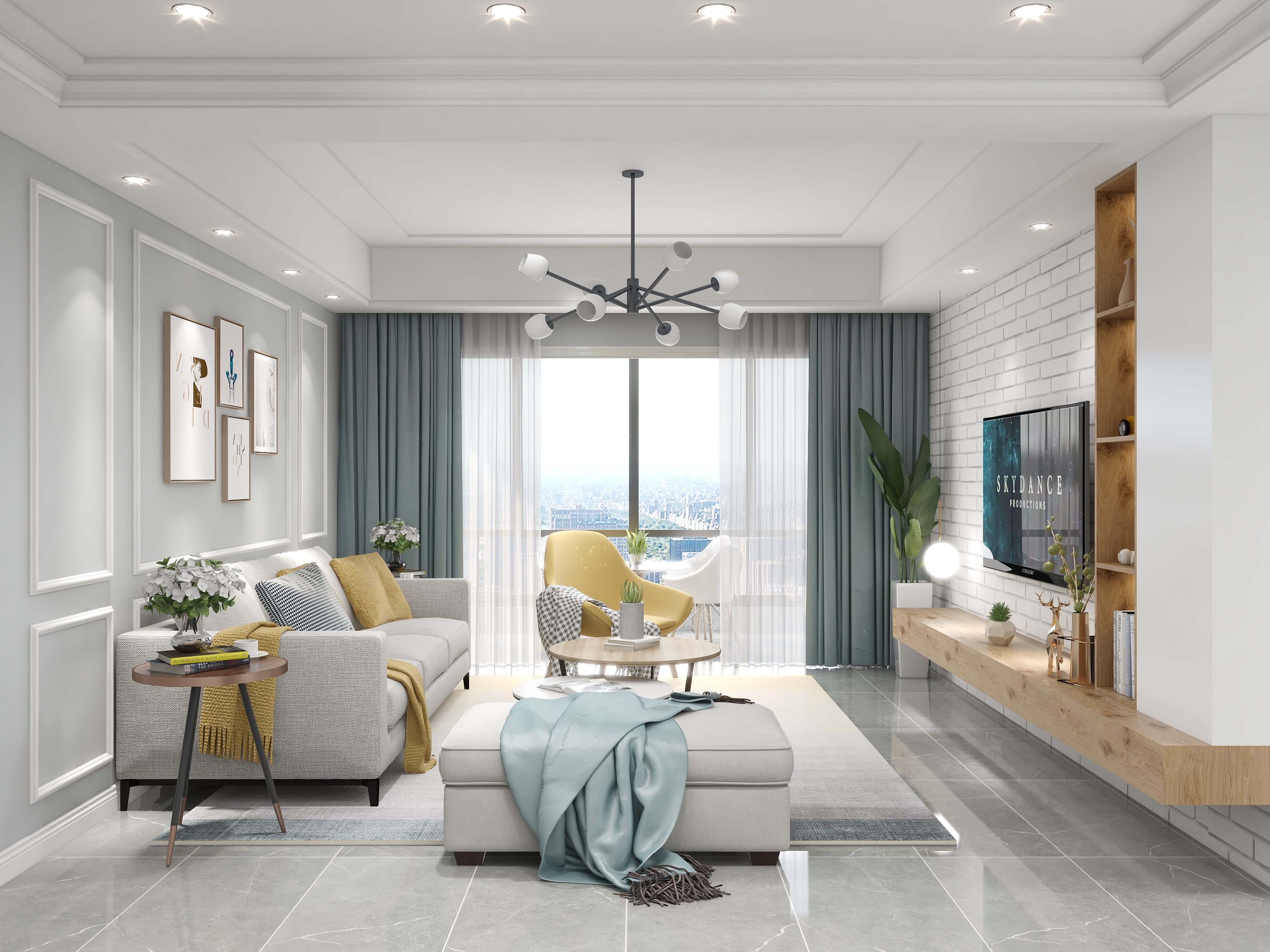 designerforyou-东方巴黎北欧-装修设计方案