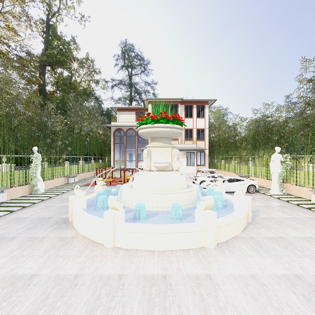 辰之曦-欧式别墅景观户型图-装修设计方案