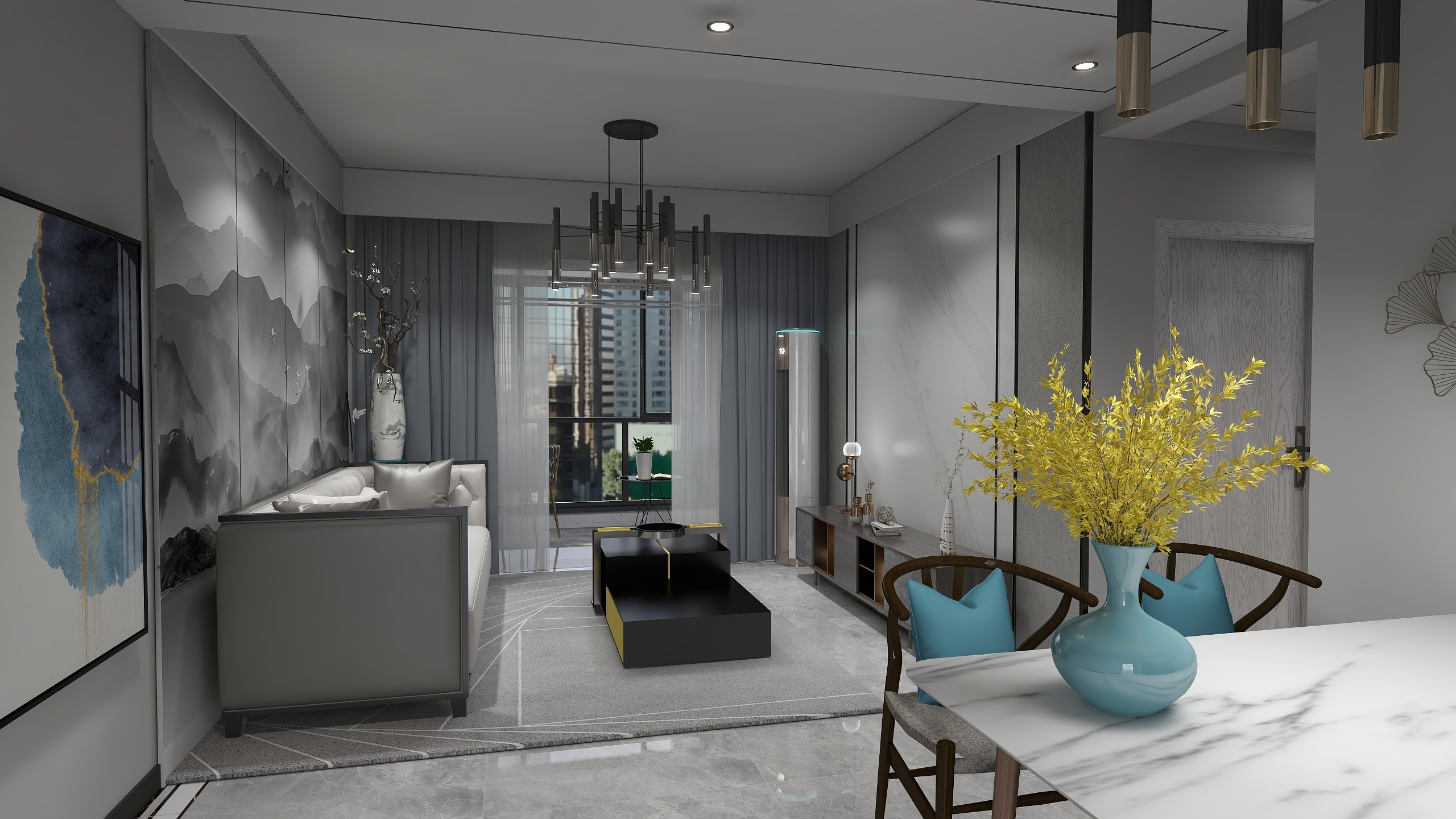 张滔-金色阳光--酷家乐-装修设计方案