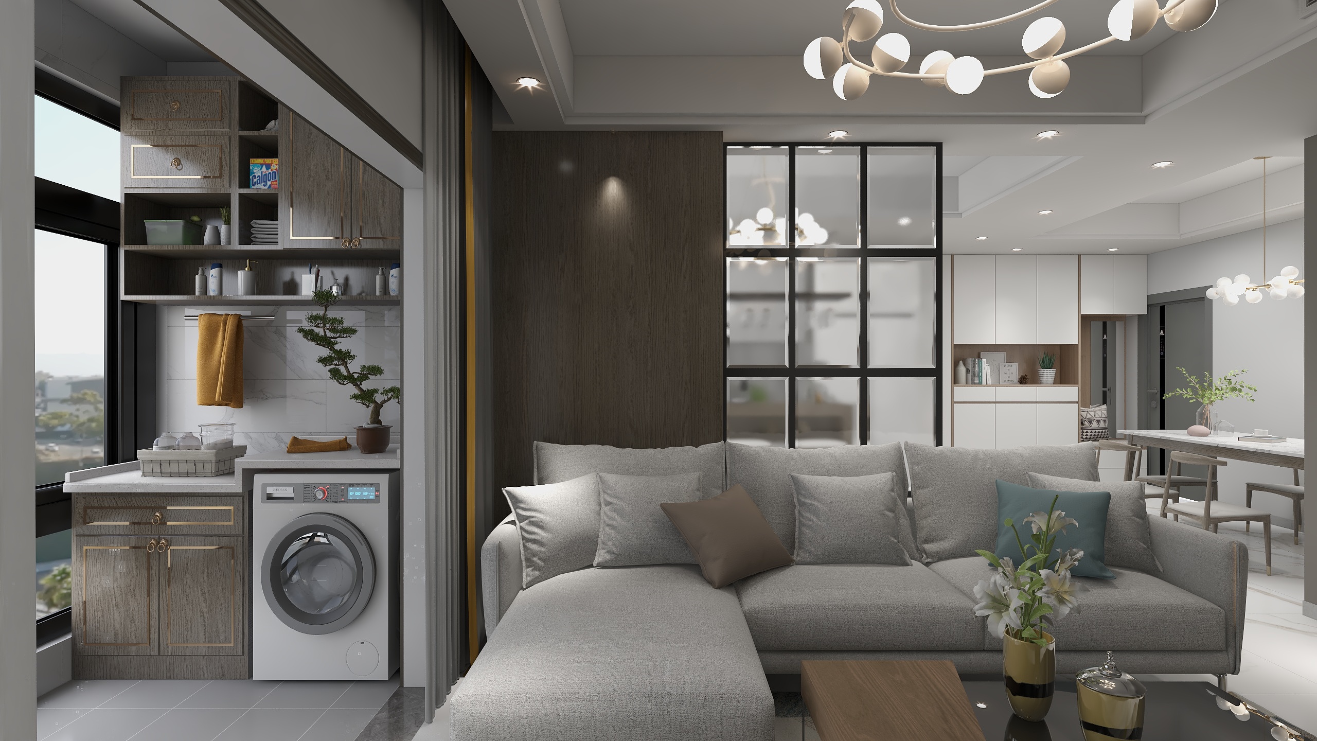 Y雯原创空间设计-大城小院3栋3.4号户型-装修设计方案