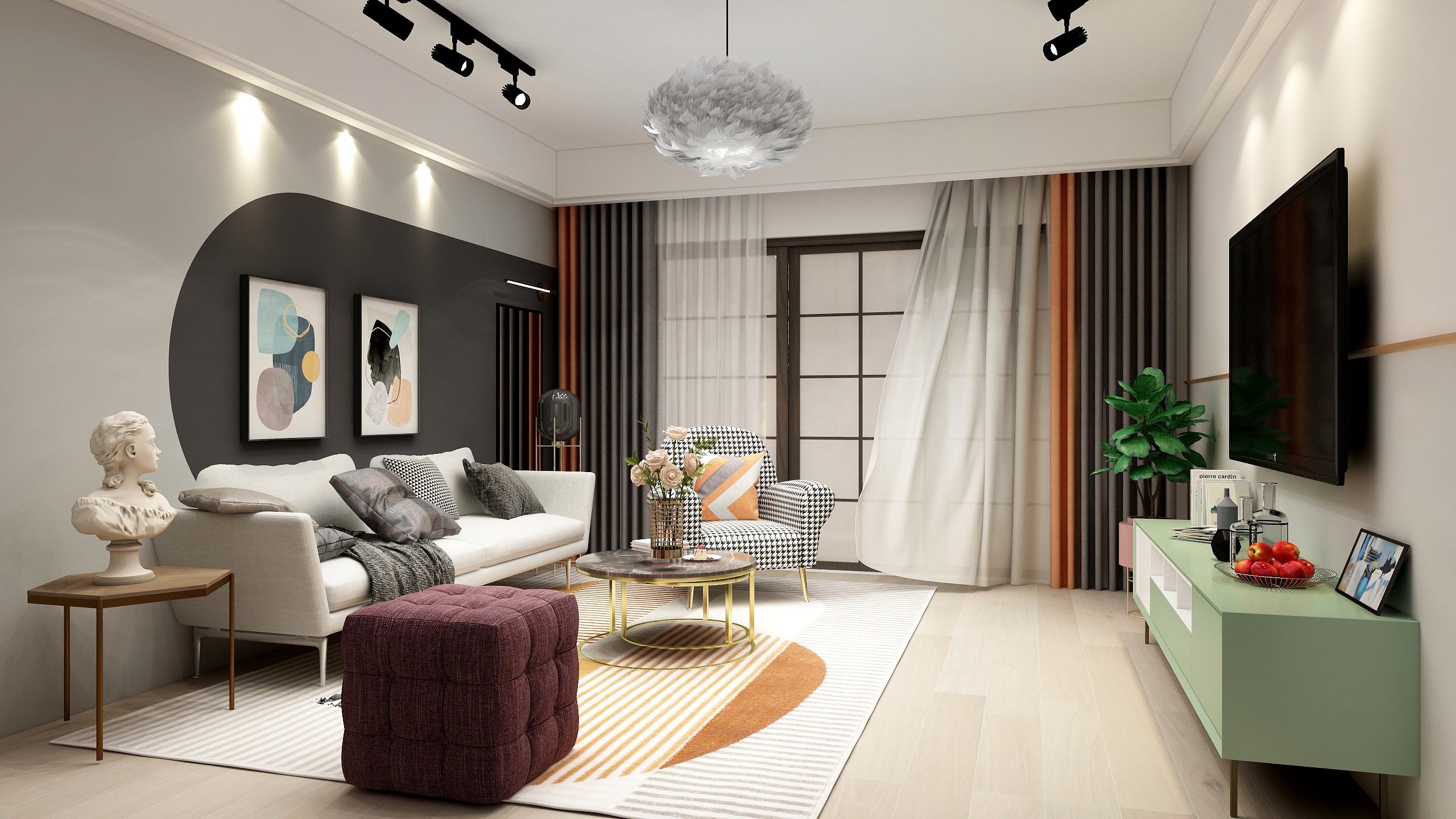 半泽Nanodesi-金时花园-装修设计方案