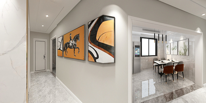 tunansheji-金茂悦山122轻奢-装修设计方案