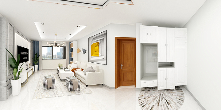 用户37600-未命名户型图-装修设计方案