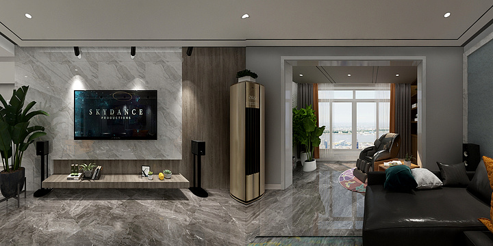 ANmoko安柯-中铁新城8#2-2101-装修设计方案