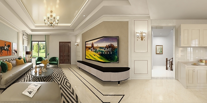 泸州菲玛-凤凰首府24-2别墅刘姐简美-装修设计方案