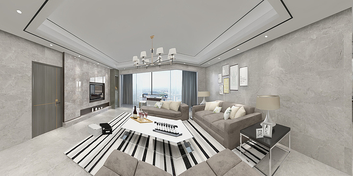 初久愿-高霞新天地现代简约-装修设计方案