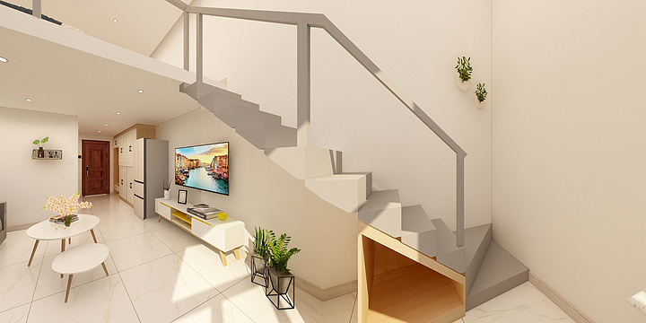 正维度design-公寓-正维度-design-装修设计方案