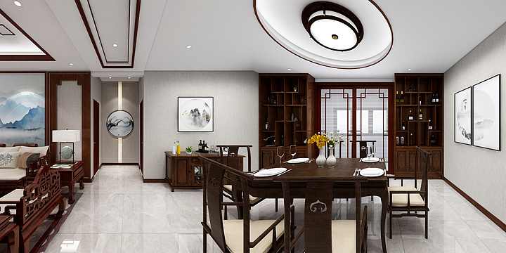 三盛装饰夏应鹏-锦绣华城-装修设计方案